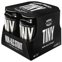 Garage Project Tiny Non-Alcoholic Day & Night Stout 330ml Pack of 4 Sans Drinks Bundle Beer Cartel
