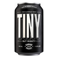 Garage Project Tiny Non-Alcoholic Day & Night Stout 330ml Single Sans Drinks Bundle Beer Cartel