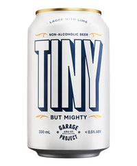Garage Project Tiny Non-alcoholic Lager with Lime Single Sans Drinks Bundle Beer Cartel