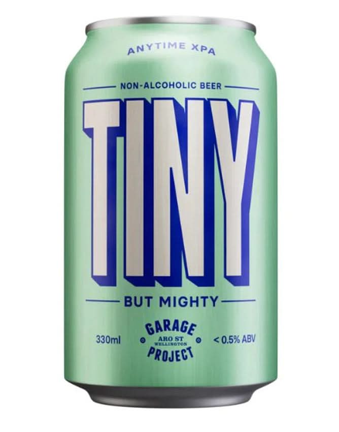 Garage Project Tiny Non-alcoholic XPA Beer Can 330ml Sans Drinks Bundle Garage Project Tiny