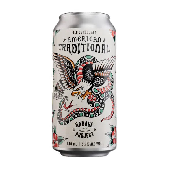 Garage Project Toughie Sticker #1 American Traditional 440ml Can Craft Beer Garage Project