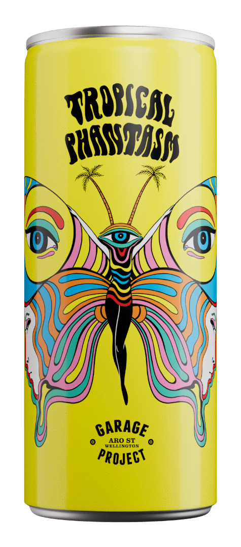 Garage Project Tropical Phantasm Hazy White Wine Single Craft Beer Garage Project