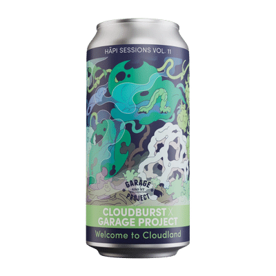 Garage Project x Cloudburst Hapi Sessions Vol. 11 Welcome to Cloudland North West IPA Craft Beer Garage Project