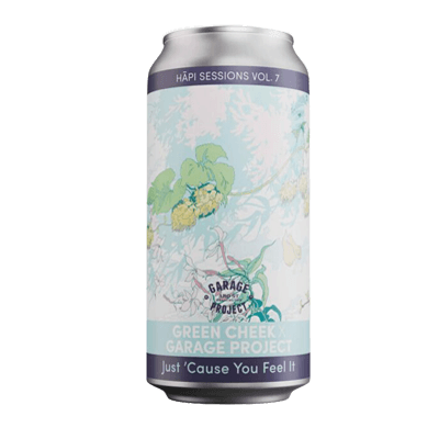Garage Project x Green Cheek Just 'Cause You Feel It DIPA Craft Beer Garage Project