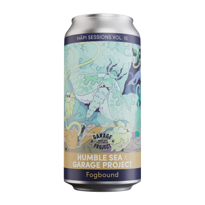 Garage Project x Humble Sea Hapi Sessions Vol. 10 Fogbound Foggy IIIPA Craft Beer Garage Project