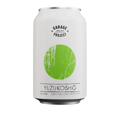Garage Project Yuzukosho Green yuzu, Chilli, Salted Sour 330ml Can Craft Beer Garage Project
