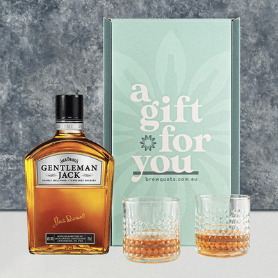 Gentleman Jack Whiskey Gift Set Whisky Brewquets