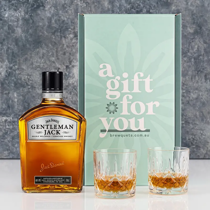 Gentleman Jack Whiskey Gift Set Whisky Brewquets