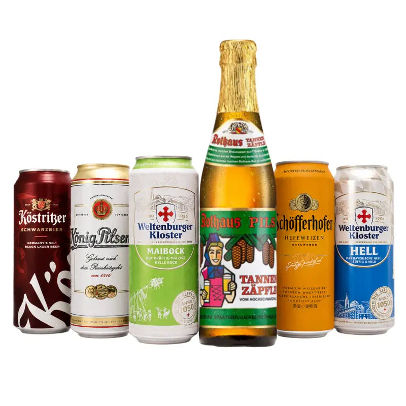 German Beer Mixed 6 Pack Mix Packs Beer Cartel