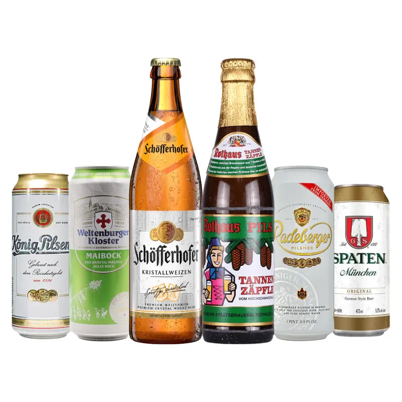 German Beer Mixed 6 Pack Mix Packs Beer Cartel