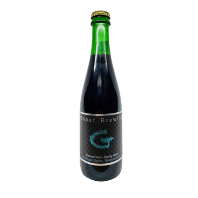 Ghost Brewing Wicked Wolf BA Bourbon Whiskey Barleywine 375ml Bottle Craft Beer Ghost Brewing