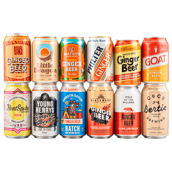 Ginger Beer Mixed Pack Mix Packs Beer Cartel