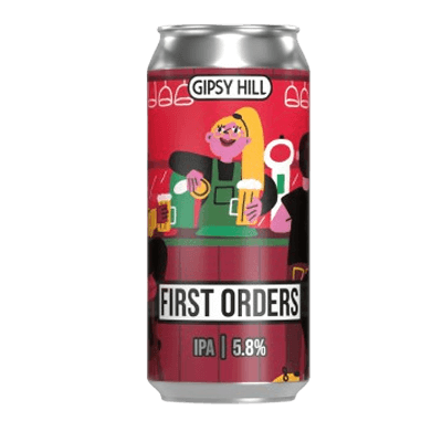 Gipsy Hill First Orders IPA 440ml Can Craft Beer Gipsy Hill
