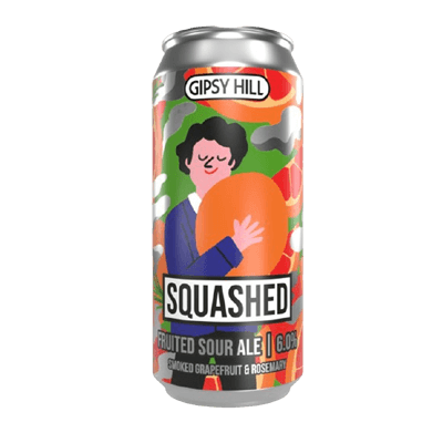 Gipsy Hill Squashed Smoked Grapefruit and Rosemary Sour Ale 440ml Can Craft Beer Gipsy Hill