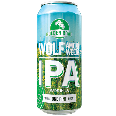 Golden Road Wolf Among Weeds Imperial IPA Golden Road Brewing