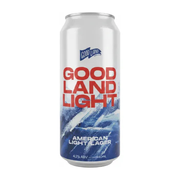 Good Land American Light Lager 440ml Can Craft Beer Good Land