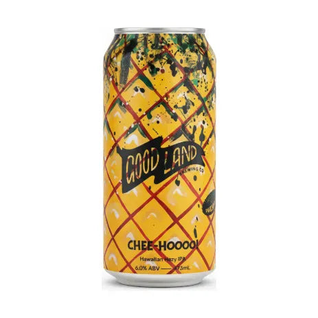 Good Land Chee Hoooo! Hawaiian Hazy IPA 440ml Craft Beer Good Land