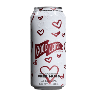 Good Land Free Hugs Irish Nitro Red Ale 440ml Can Craft Beer Good Land Brewing Co