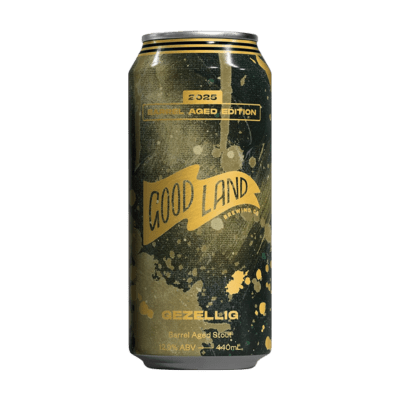 Good Land Gezellig 2025 BA Imperial Stout 440ml Can Craft Beer Good Land