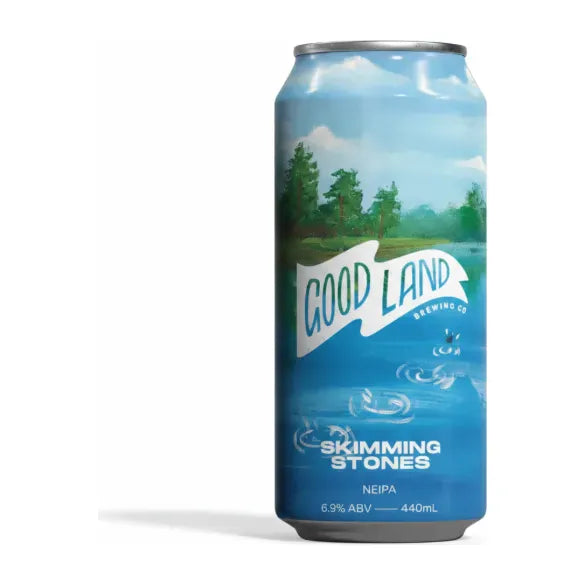 Good Land Skimming Stones NEIPA 440ml Can Craft Beer Good Land