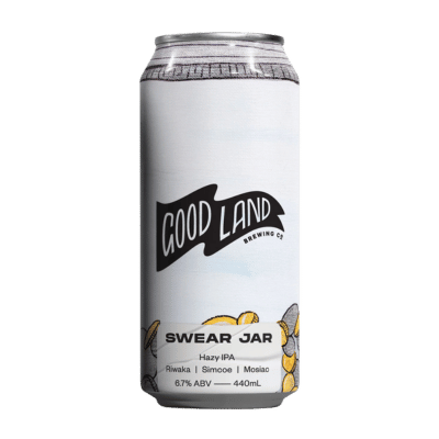 Good Land Swear Jar Hazy IPA 440ml Can Craft Beer Good Land Brewing Co