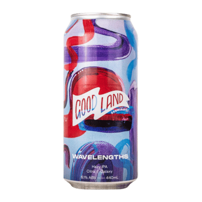 Good Land Wavelengths Hazy IPA 440ml Can Craft Beer Good Land Brewing Co