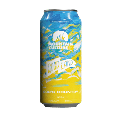Good Land x Mountain Culture God's Country NEIPA 440ml Can Craft Beer Good Land