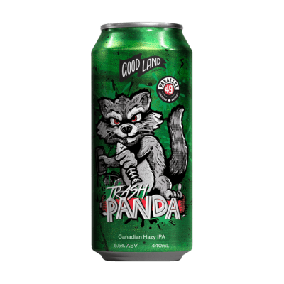 Good Land x Paralell 49 Trash Panda Canadian Hazy IPA 440ml Can Craft Beer Good Land