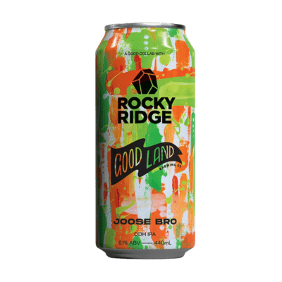 Good Land x Rocky Ridge Joose Bro DDH IPA 440ml Can Craft Beer Good Land