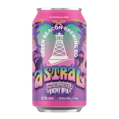Green Beacon Astral Projections DDH IPA 375ml Can Craft Beer Green Beacon Brewing Co