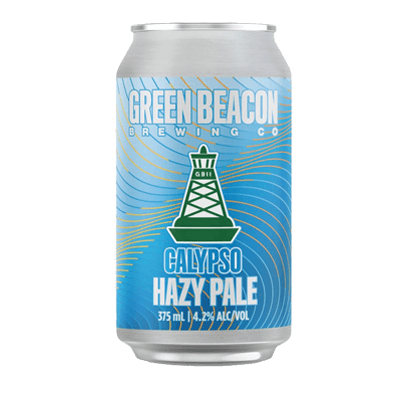 Green Beacon Calypso Hazy Pale Ale 375ml Can Craft Beer Green Beacon Brewing Co