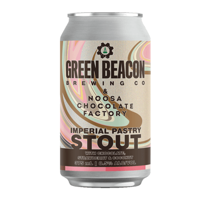 Green Beacon Imperial Pastry Stout With Chocolate, Strawberry & Coconut 375ml Can Craft Beer Green Beacon Brewing Co