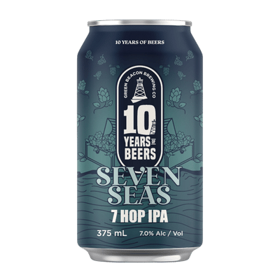 Green Beacon Seven Seas IPA 375ml Can Craft Beer Green Beacon Brewing Co