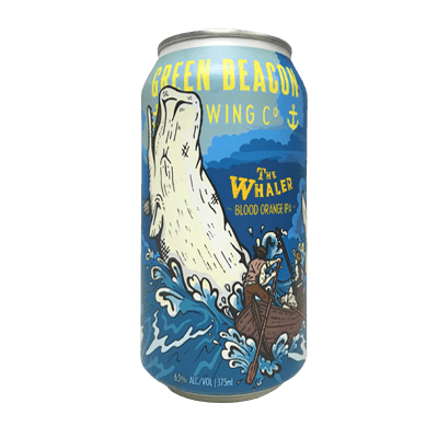 Green Beacon The Whaler Blood Orange IPA Green Beacon Brewing Co