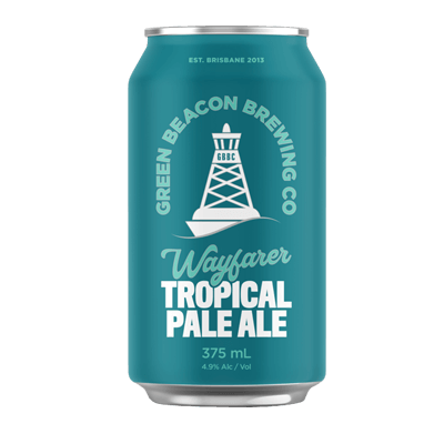 Green Beacon Wayfarer Tropical Ale Craft Beer Green Beacon Brewing Co