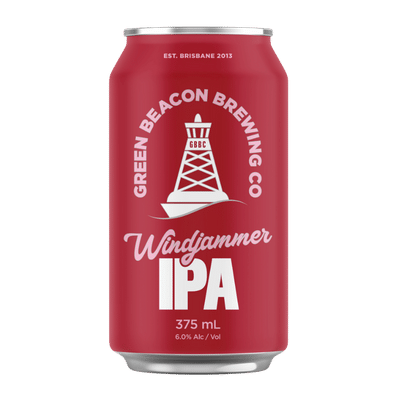 Green Beacon Windjammer IPA 375ml Can Craft Beer Green Beacon Brewing Co