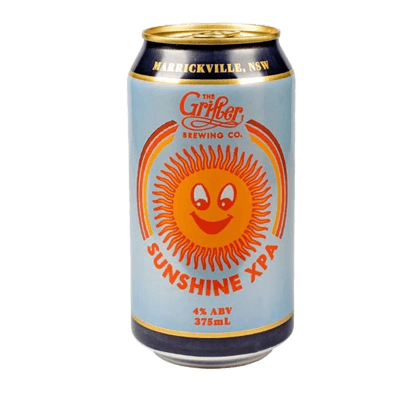 Grifter Sunshine XPA Craft Beer The Grifter Brewing Company