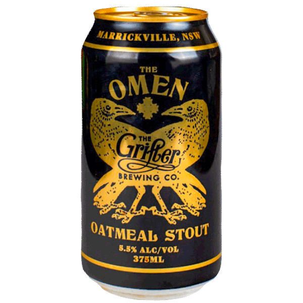 Grifter The Omen Oatmeal Stout Craft Beer The Grifter Brewing Company