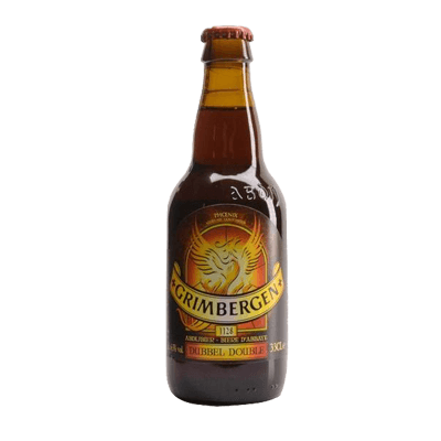 Grimbergen Belgian Dubbel Craft Beer Brouwerij Alken-Maes
