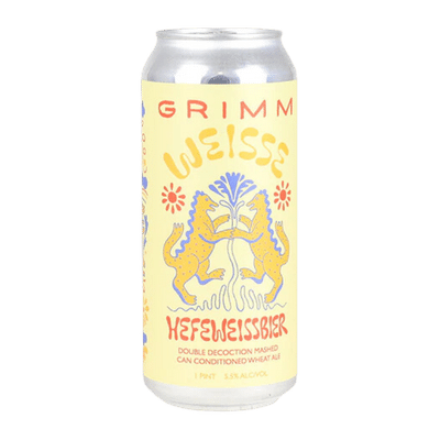 Grimm Weisse Hefeweissbier 473ml Can Craft Beer Grimm Artisanal Ales