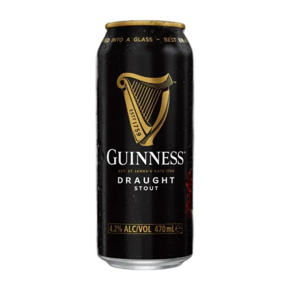 Guinness Draught Stout 470ml Can Craft Beer Guinness