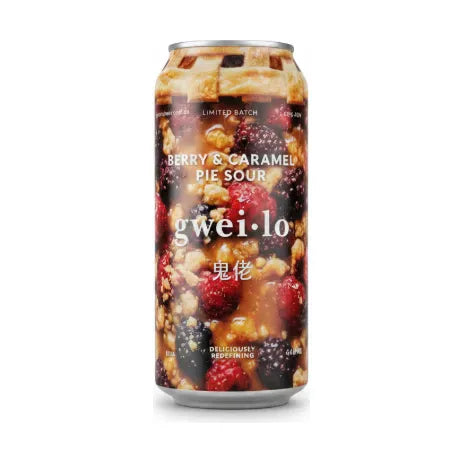 Gweilo Berry & Caramel Pie Sour 440ml Can Craft Beer Gweilo Beer