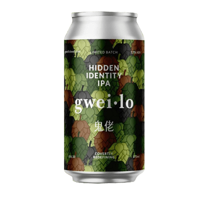 Gweilo Hidden Identity IPA 375ml Can Craft Beer Gweilo