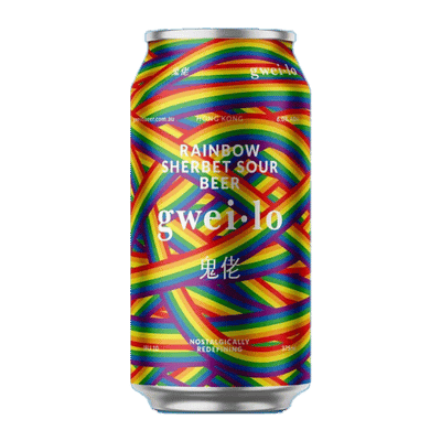 Gweilo Rainbow Sherbet Sour 375ml Can Craft Beer Beer Cartel