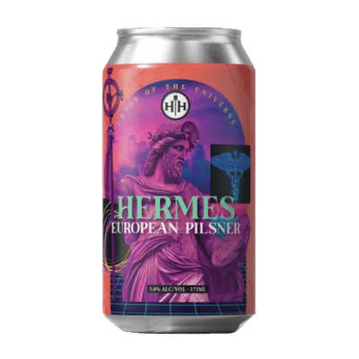 Hargreaves Hill Hermes European Pilsner 375ml Can Craft Beer Hargreaves Hill Brewing Company