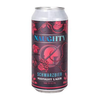 Hargreaves Hill x Naught Distilling Naughty Schwarzbier 440ml Can Craft Beer Hargreaves Hill Brewing Company