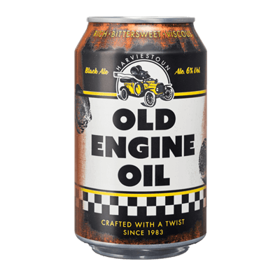 Harviestoun Old Engine Oil 330ml Can Craft Beer Harviestoun