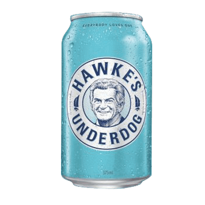 Hawke's Underdog Session Lager 375ml Can Craft Beer Hawke's Brewing Co