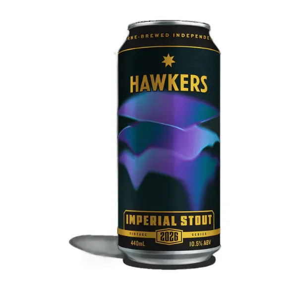 Hawker's Imperial Stout 2026 440ml Can Craft Beer Hawkers