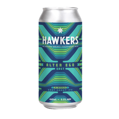 Hawkers Alter Ego East Coast NEIPA 440ml Can Craft Beer Hawkers Beer